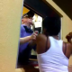 VIDEO LE ROMPIO LA CARA MIREN Fighting With The Jack N The Box Lady!