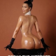 Kim Kardashian posa desnuda para la portada de revista