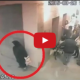 Tipa se hace pupú parada en pasillo de hospital (Vídeo)