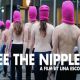 VIDEO Estudiantes sacan se desnudan para mostral sus pechos Free The Nipple 2015: Students
